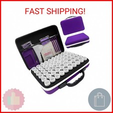 LIRUNQIU Diamond Painting Storage Containers, 60 Slots Diamond Painting Accessor