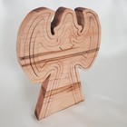Vintage Wooden Angel Puzzle 5 Pieces Handmade 1990 - 2000's Ready to Finish — photo 3