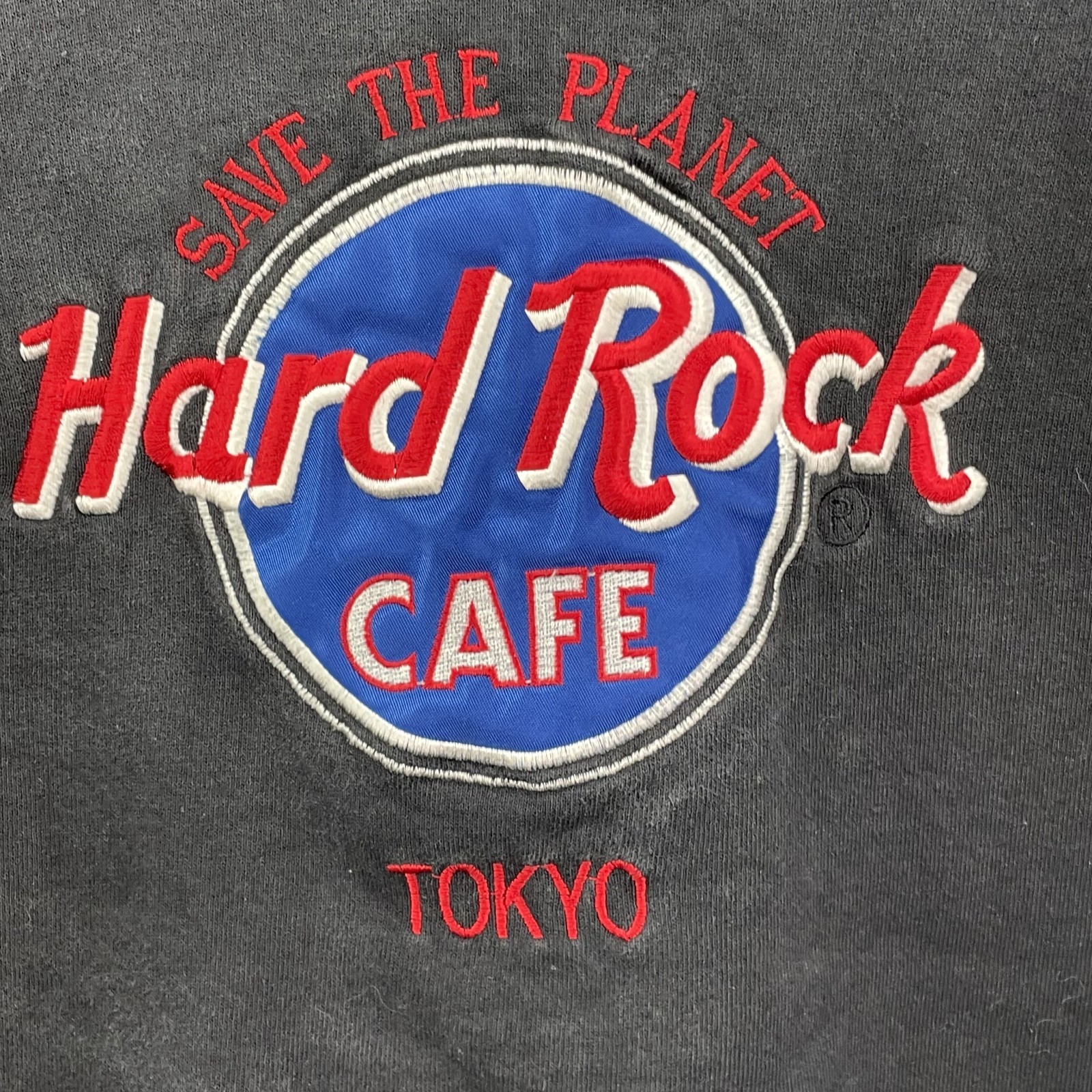 Vintage Hard Rock Cafe Tokyo Sweatshirt XL Black Retro 90s Y2k Japan Made in USA image 3