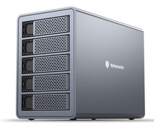 Yottamaster 5 Bay Hard Drive Enclosure USB3.0 Type C For 2.5" 3.5" SATA HDD