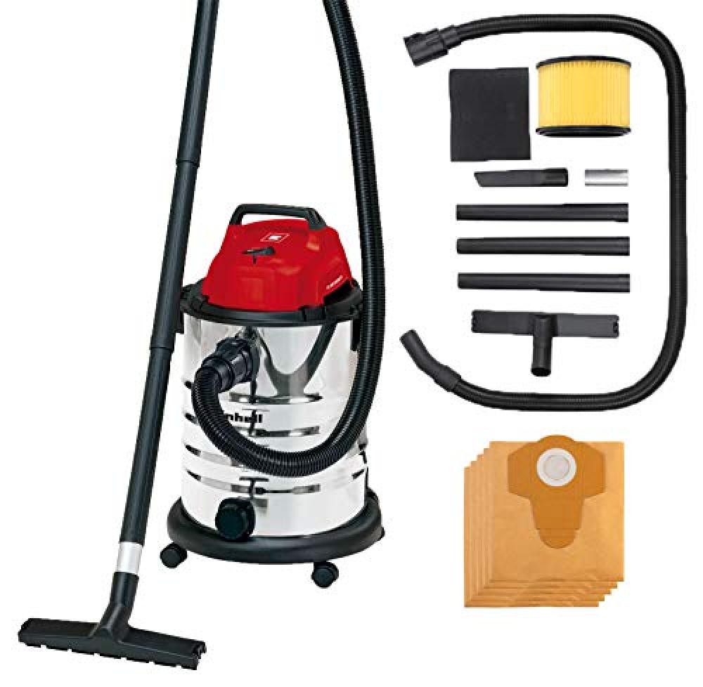 Einhell TC-VC 1930 S Aspiratutto 1500W: Potenza Pura e 30L Inox