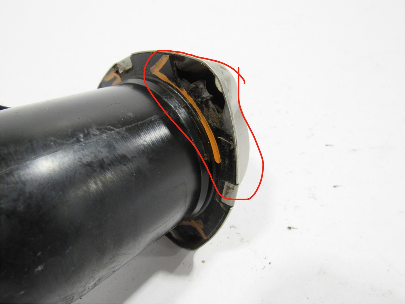 Ferrari 458 Italia 2011 Fuel Gas Filler Neck Tank Hose Pipe Line Tube 09-15 ;:Y