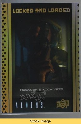 2018 Aliens Movie Locked and Loaded Silver Heckler & Koch VP70 #ABA-6 READ 1u6