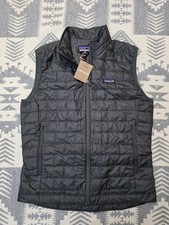 Patagonia Mens Nano Puff Vest Full Zip Sz M F...