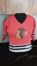Youth Reebok Chicago Blackhawks Bickell #29 NHL Hockey Jersey Size 4-7 Red Kids