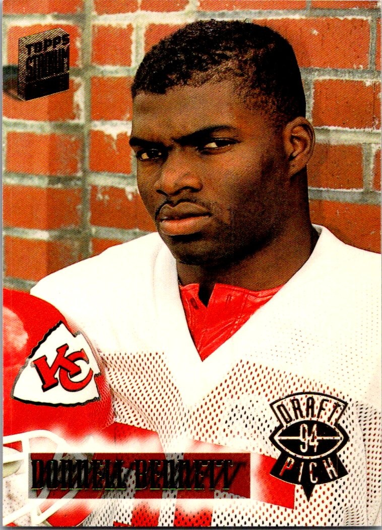 Donnell Bennett 1994 Stadium Club #462 Rookie Kansas City Chiefs
