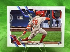 Jo Adell RC 2021 Topps Update Series - Rookie Debut #US44 Los Angeles Angels