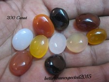 Pietra gemma corniola naturale vintage Aqeeq agata pietra mista HAKIK -...