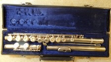 Gemeinhardt M2 Silver Plated Flute, Case, ready to play, all ages & talents $85