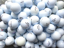 36 SLAZENGER, DUNLOP, TOP FLIGHT MIXED GOLF BALLS IN GRADE A PEARL CONDITION.