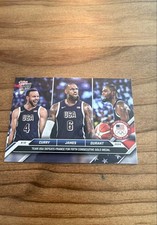  Topps Now LeBron James, Stephen Curry, Kevin Durant #26 Red Topps Logo /588030