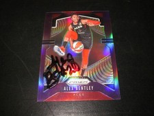 ALEX BENTLEY SIGNED AUTO 2020 PANINI PURPLE PRIZM CARD # 38-SP 66/125