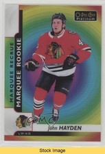 2017-18 O-Pee-Chee Platinum Rainbow Color Wheel John Hayden #189 READ 09wc