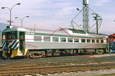 BCR 21 RDC1 at North Vancouver British Columbia Kanada Original Kodachrome Dia