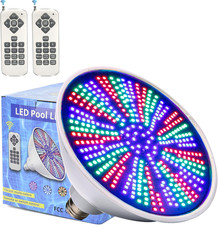 Luces LED de piscina que cambian de color 12V 50W para piscina subterránea, luz de piscina Bu