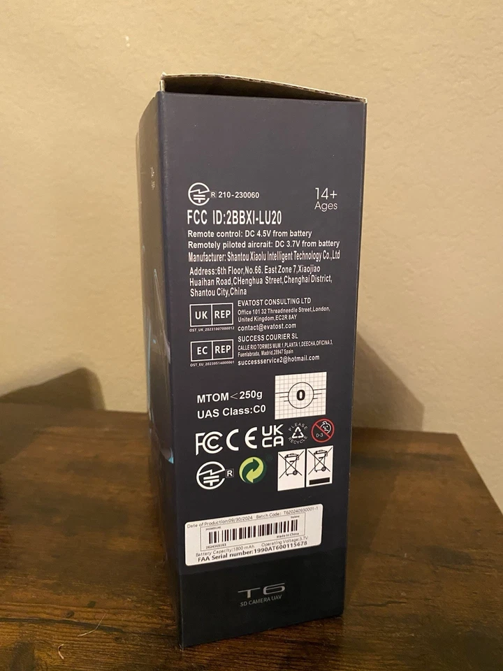 T6 Drone Professional 2.4G HZ 9D hens SD Lens, Dual Cam, Map, App, Quadcopter - Image 3 of 4