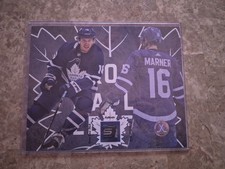 Mitch Marner Toronto Maple Leafs Game Used Stick Picture With Coa