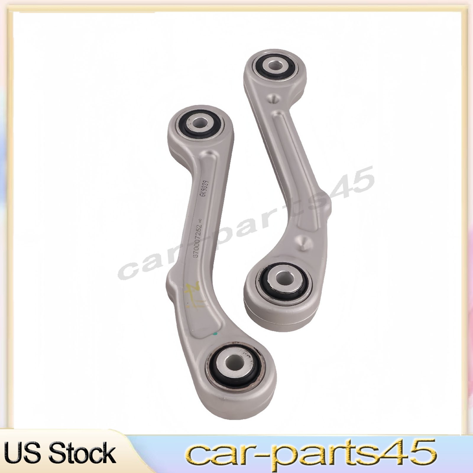 2* Rear Upper/Lower Control Arms fits Maserati Ghibli Quattroporte 2014+ 6700072