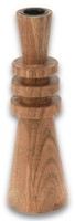 Kerzenhalter FüR Stabkerze KerzenstäNder Kerzenleuchter Holz Braun Tischdeko