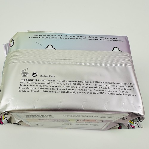 The Crème Shop Juicy Makeup Removing Wipes I Brightening Vitamin C - Unicorn (60 - Picture 5 of 7