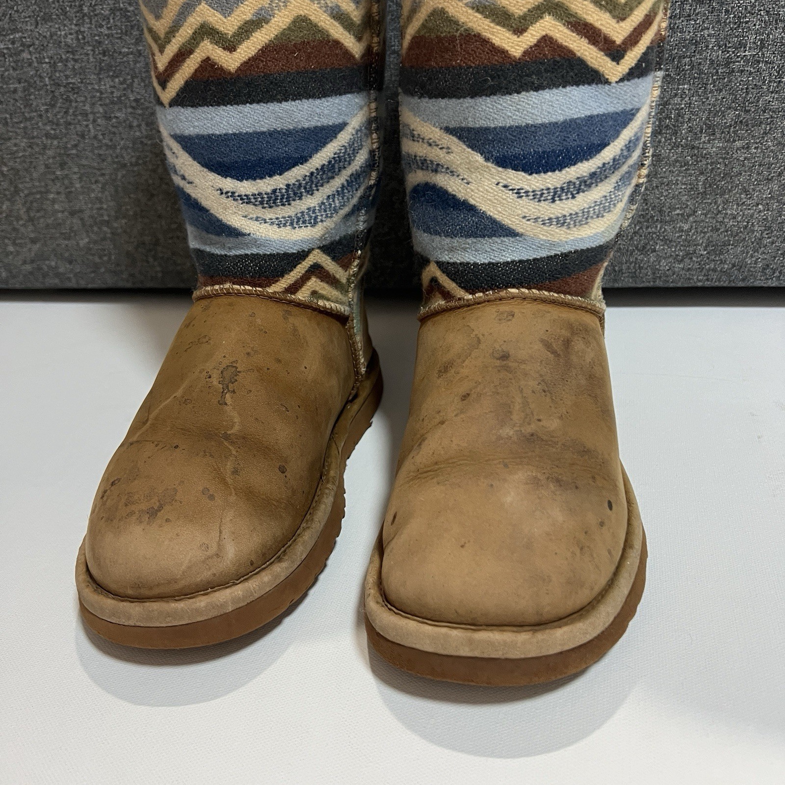 UGG Pendleton Aztec Pattern Tall Boots Women's Si… - image 5