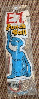 RARE Hedstrom 1982 E.T. the Extra-Terrestrial Punch Ball ORIGINAL SEALED Package