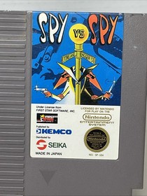 MAD SPY VS SPY NINTENDO NES CART ONLY b