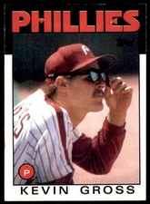 1986 Topps Kevin Gross Philadelphia Phillies #764