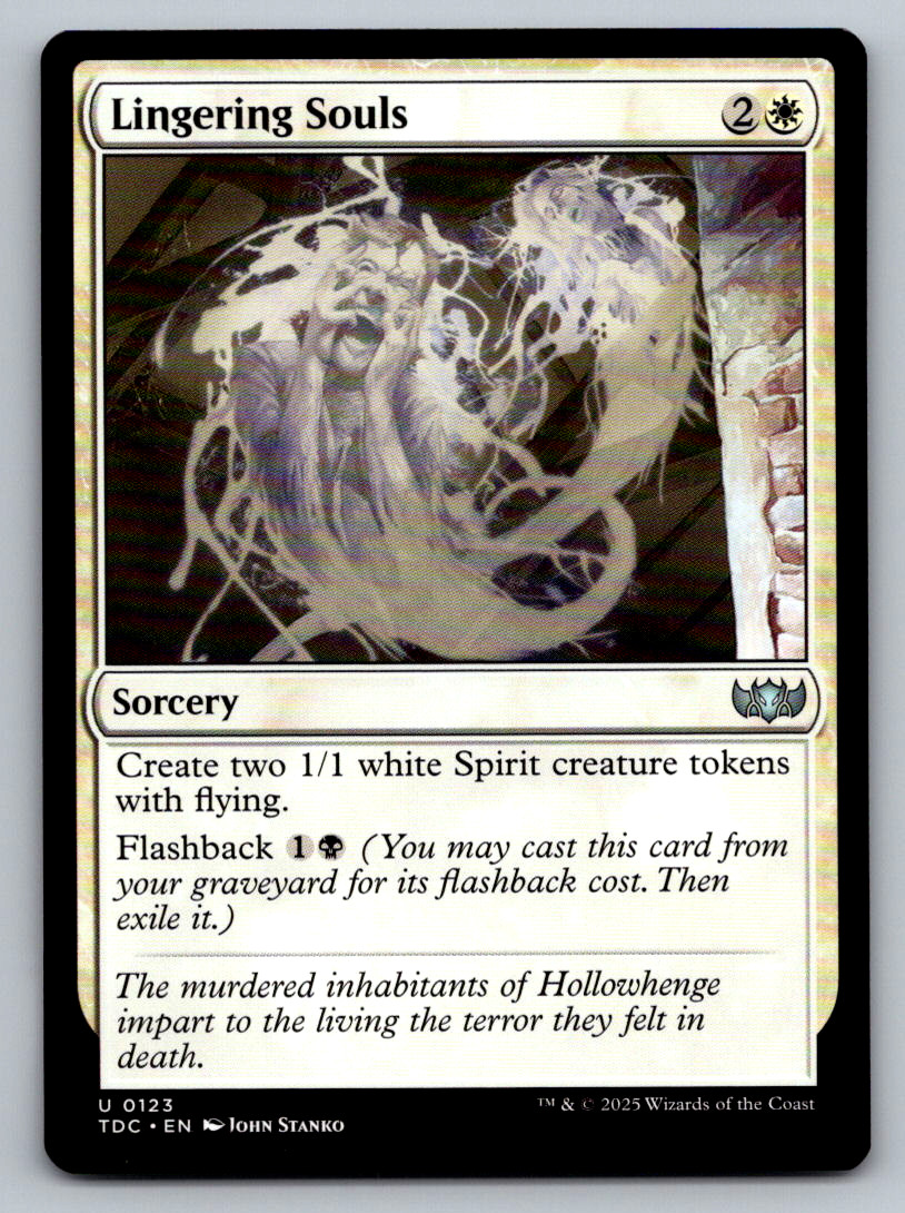 Lingering Souls U 0123 Tarkir: Dragonstorm Regular