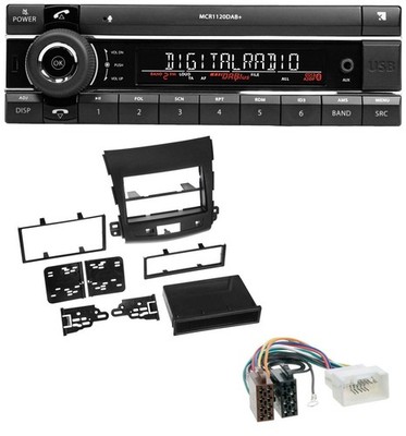 Kienzle Bluetooth MP3 USB DAB Car Stereo for Citroen C-Crosser Mitsubishi Outland