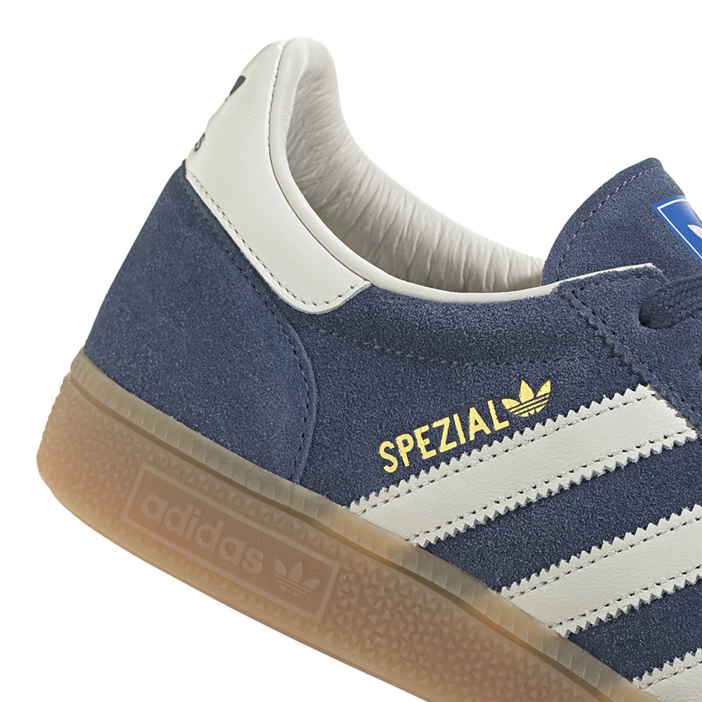 adidas Handball Spezial Made In Germany Lace Up Mens Blue Sneakers