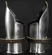 Medieval Warrior Pair Of Bracers  Arm Guard Larp Armor For Steel Warrior  LARP