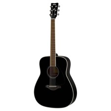 Yamaha FG820 BL Acoustic Guitar Solid Spruce Top Mahogany Back & Sides Black