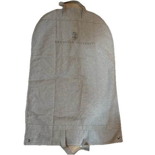 Brunello Cucinelli Garment Travel Bag 21"x35" with Zipper NEW