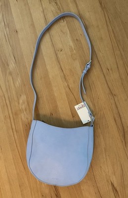 Neu Esprit Kunstleder Tasche Mit & Verstellbarem Riemen Hellblau