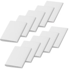 CoguZed 10-Pack Door Corner Seals, Exterior Jamb Weather White