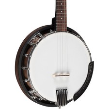 Gold Tone Cripple Creek Resonator Banjo w Planetary Tuners  Gig Bag Vint Brown