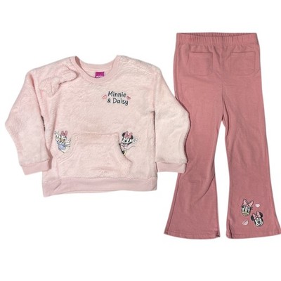Childrens Apparel Network Girl's Cozy 2-Piece Character Set (Minnie Mouse, 4T)