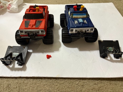 VTG Bigfoot 4x4x4 Ford Monster Truck Playskool 1983 Repair Parts LOT Orange Read