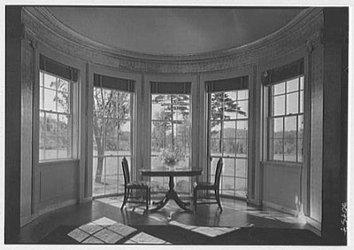 Dover Massachusetts Henry B. Cabot Jr Residence 1937 Dining Room Window Detail