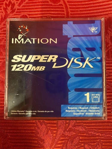 Imation LS120 Superdisk Format Disk MC95 - 第 1/3 張圖片