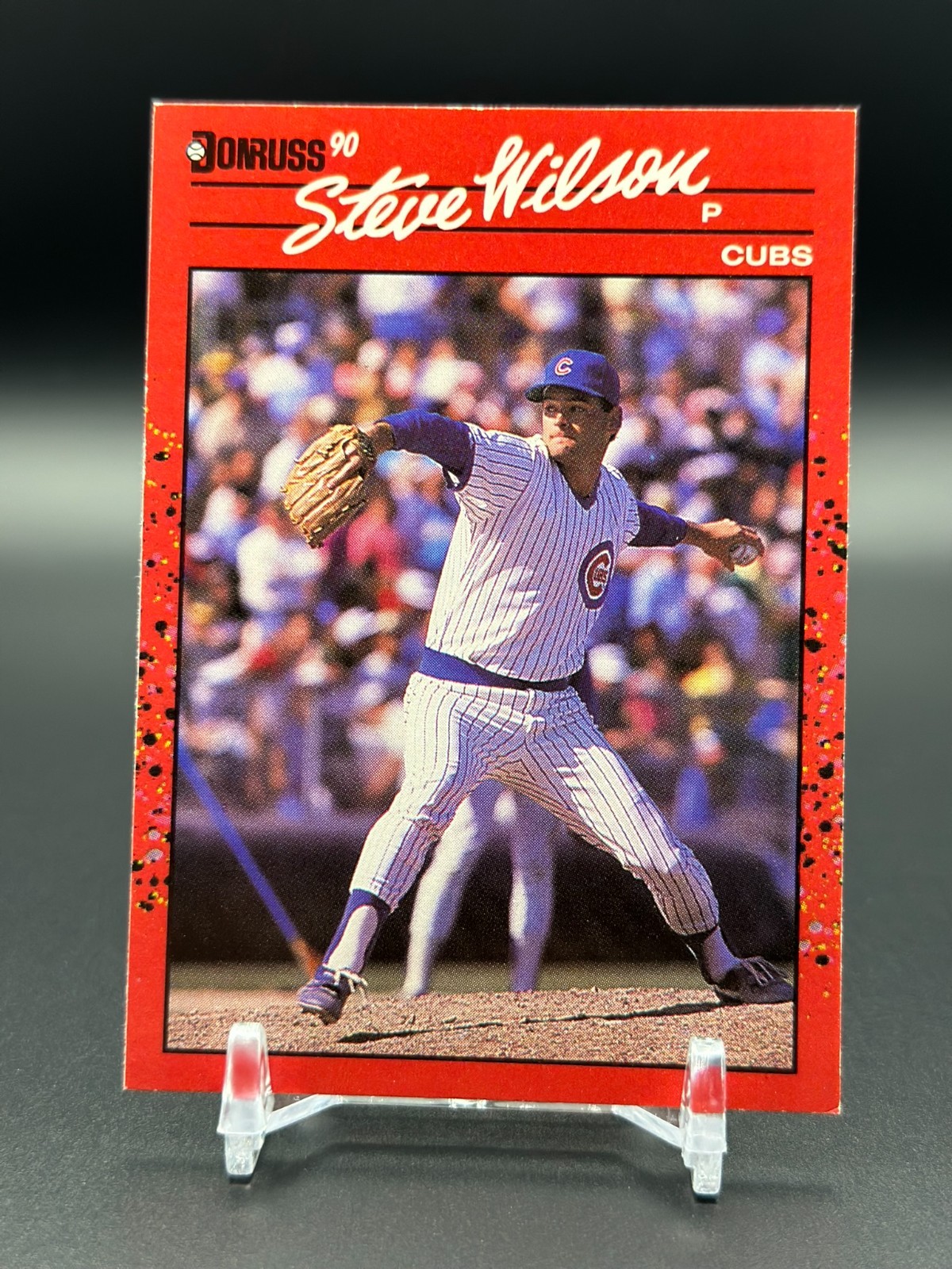 1990 Donruss Baseball - Steve Wilson #394 | Chicago Cubs