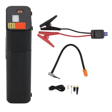 Power Bank Jump Starter With Air Compressor 2500A Battery Charger LED lights