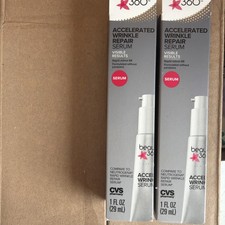 Lot If 2 - Beauty 360 Accelerated Wrinkle Repair Serum 1 Oz Each