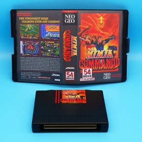 Ninja Commando English AES &bull; Neo Geo Console/System &bull;&nbsp;SNK ADK ~ Action/Adventure