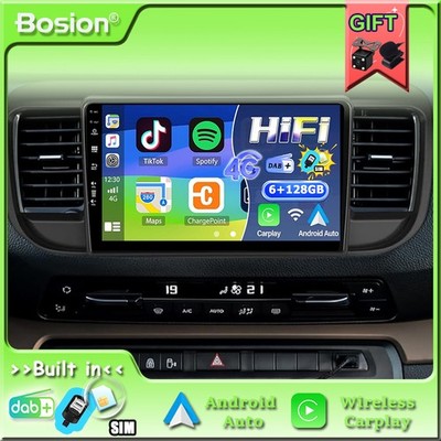 4G DAB+ Für Citroen Jumpy Peugeot Expert ANDROID 15 AUTORADIO GPS HDMI 6GB+128GB