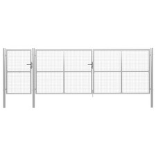 Image of Mesh Garden Gate Galvanised Steel