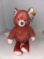 Steiff Soft Cuddly Fritzy Fox Plush 069192 RARE hard To Find