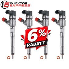 0445110351 4x Injektor Einspritzdüse Fiat Peugeot Opel 1.3 CDTI Multijet