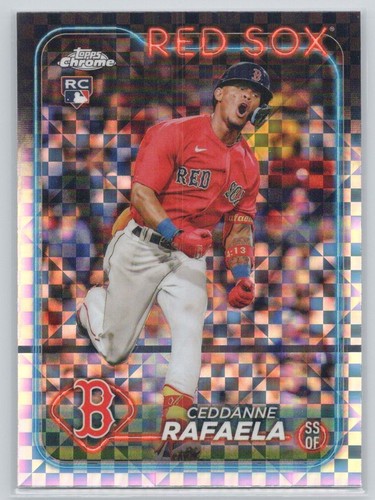 2024 Topps Chrome #118 Ceddanne Rafaela X-Fractors